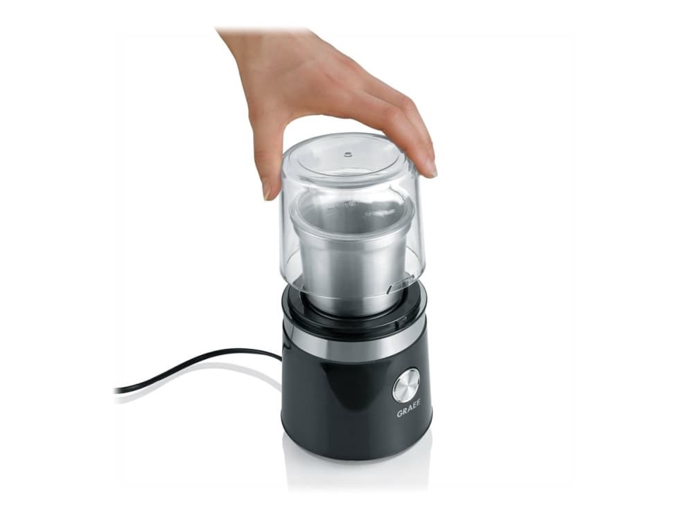 Graef Young CM 102 - Kahvimylly - 200 W - musta/ruostumaton teräs