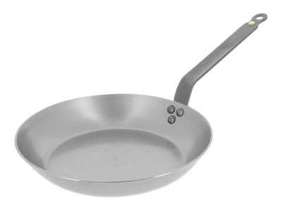 de Buyer 5610.24 Mineral B Element Round Frying Pan, 24 cm Diameter