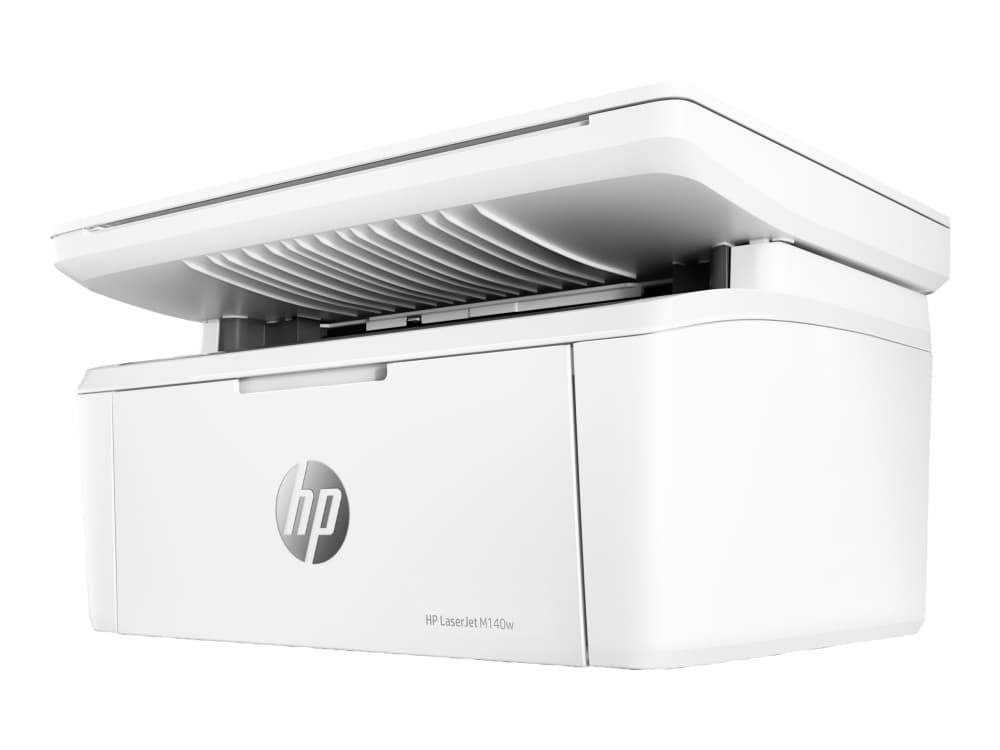 HP LaserJet MFP M140w - Monitoimitulostin - S/H - laser - Letter A (216 x 279 mm)/A4 (210 x 297 mm) (alkuperäinen) - A4/Letter (tulostusmateriaali) - enintään 20 spm (kopiointi) - enintään 20 spm (tulostus) - 150 arkkia - USB 2.0, Wi-Fi(n), Bluetooth