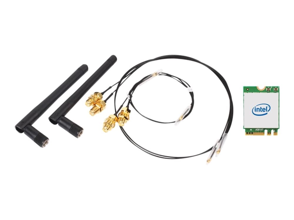 Shuttle WLN-M1, Sisäinen, Langaton, PCI Express, WLAN / Bluetooth, Wi-Fi 6 (802.11ax), 2400 Mbit/s