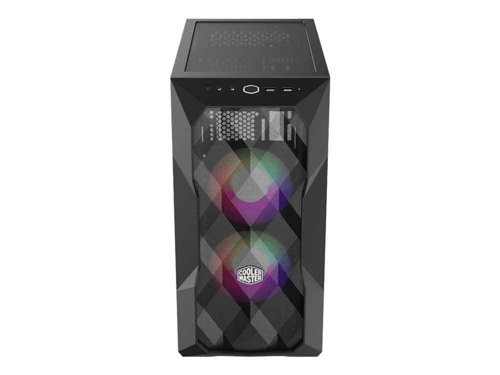 Cooler Master TD300, Mini Tower, PC, Musta, mikro ATX, Mini-ITX, Verkko, Muovi, Terästä, Multi