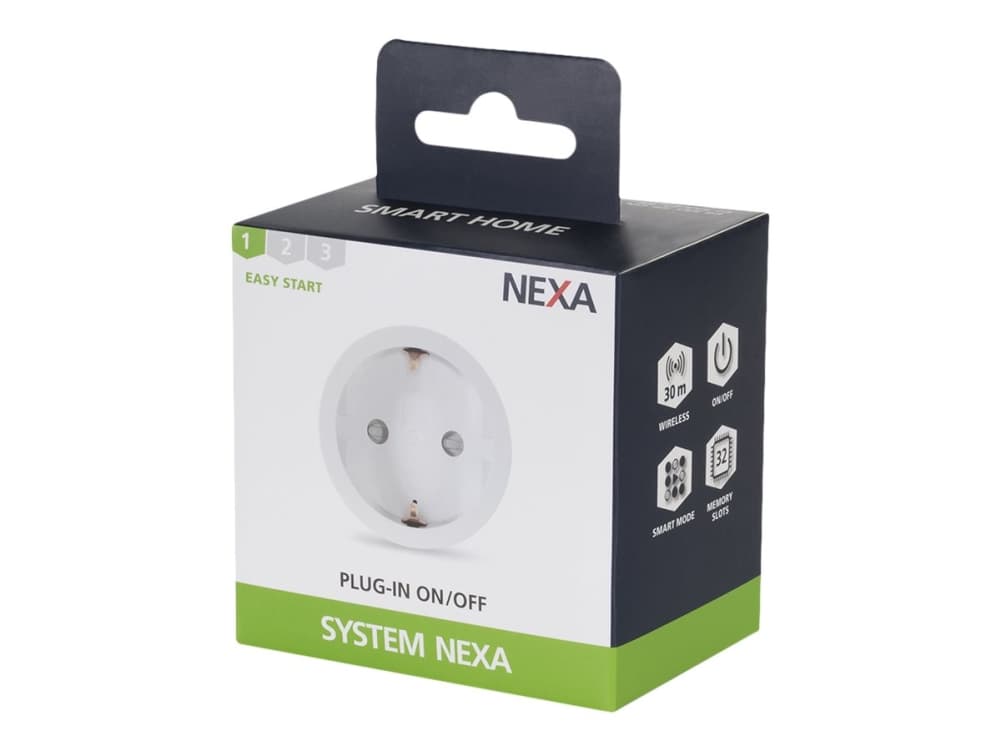Nexa MYCR-2300 - Smart stik - trådløs - 433.92 MHz