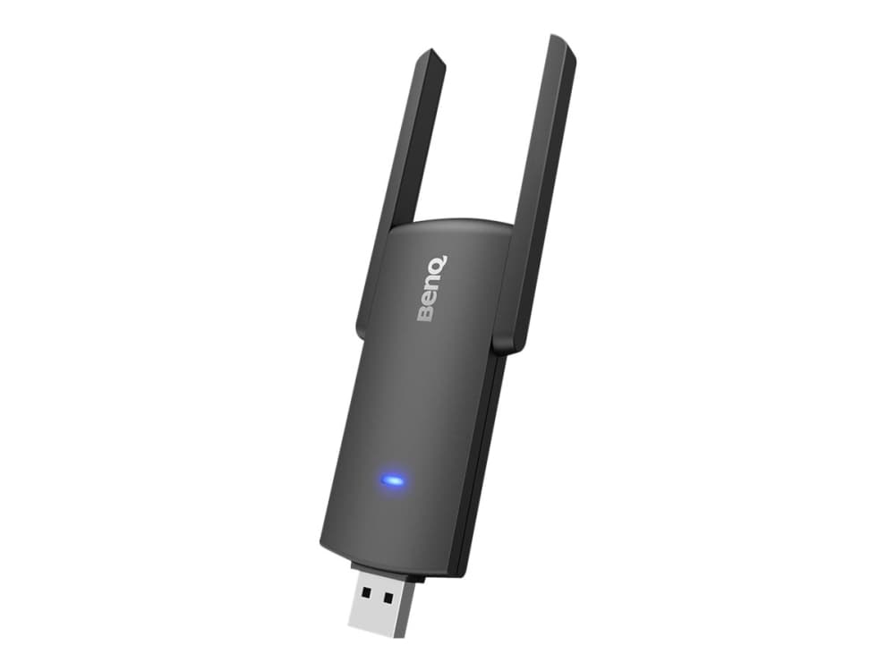 BenQ TDY31 - Verkkosovitin - USB 3.0 - 802.11ac - musta - BenQ IL5501, RE6501, RE7501, RE8601, RE9801, RM6503, RM7503, RM8603, ST4302, ST5502, RM6503, RM7503, RM8603, ST4302, ST5502 - verkkokortti