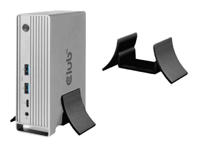 CLUB3D CSV-1568, Telakointi, USB 3.2 Gen 2 (3.1 Gen 2) Type-C, 100 W, 3,5 mm, 1.4/2.2, Metallinen