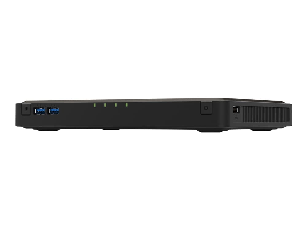 QNAP TBS-464, NAS, Työpöytä, Intel® Celeron®, N5105, Musta
