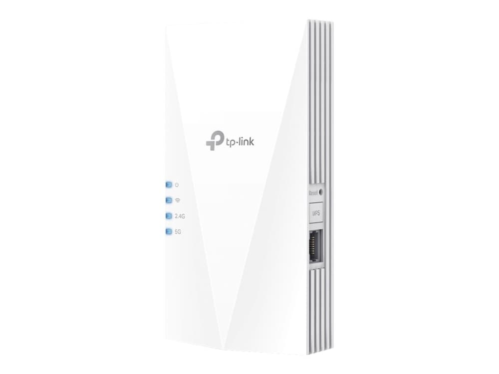 TP-Link RE600X V2 - WiFi-laajennin - Wi-Fi 6 - 2,4 GHz, 5 GHz - seinään asennettava laite