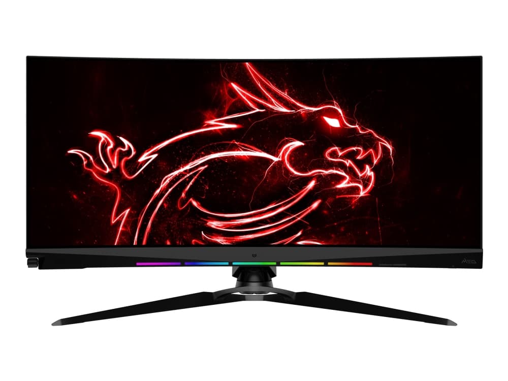 MSI Optix MEG381CQR Plus - LED-näyttö - kaareva - 37,5 - 3840 x 1600 UWQHD+ @ 175 Hz - IPS - 600 cd/m² - 1000:1 - DisplayHDR 600 - 1 ms - 2xHDMI, DisplayPort