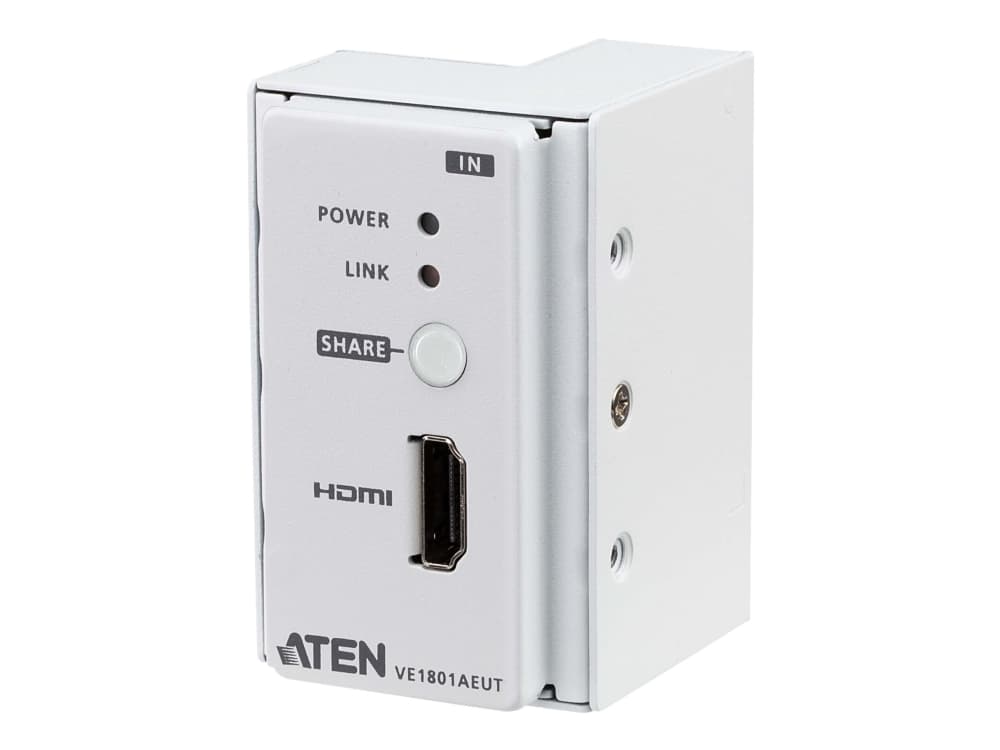 ATEN VE1801AEUT, 4096 x 2160 pikseliä, AV-lähetin, 70 m, Langallinen, 3D, HDCP