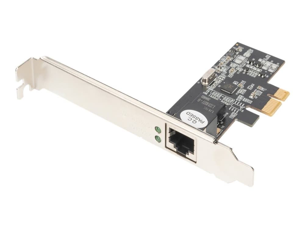 Digitus DN-10135, Sisäinen, Langallinen, PCI Express, Ethernet, 2500 Mbit/s, Musta