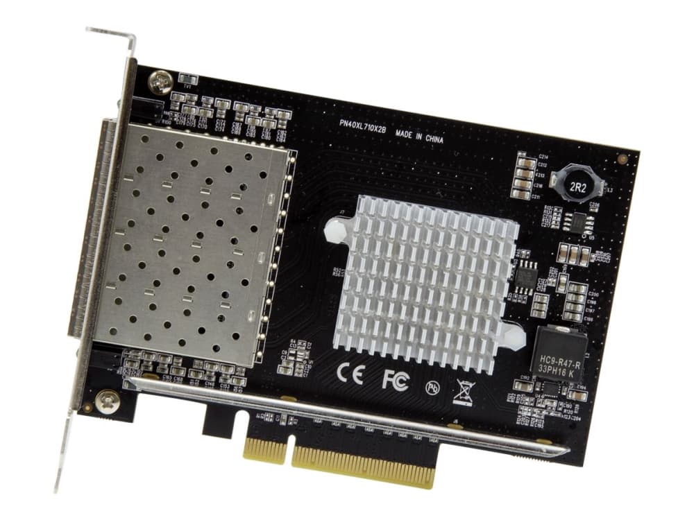 Startech Quad Port 10G SFP+ verkkokortti, Intel XL710 Open SFP+ Converged Adapter, PCIe 10 Gigabit Ethernet Server NIC, 10GbE Fiber Optic LAN Card Dell PowerEdge HPE ProLiant, NIC Card - 10Gb SFP+ NIC Card (PEX10GSFP4I) - Netværksadapter - PCIe x8 - 10 Gigabit SFP+ x 4 - lajittelu