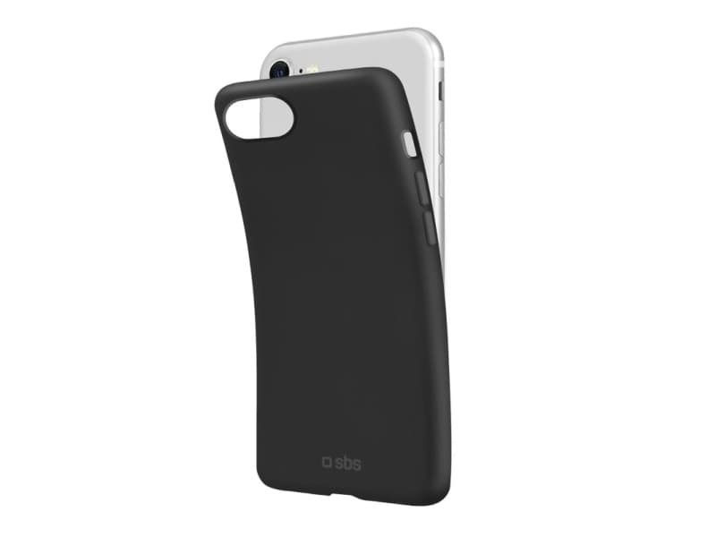 SBS Sensity, Suojus, Apple, iPhone 7 iPhone 8 iPhone SE 2020 iPhone SE 2022, 11,9 cm (4.7), Musta