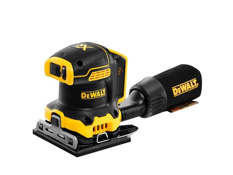 DeWALT DCW200NT-XJ, Tasohiomakone, Musta, Keltainen, Harjaton, 8000 OPM, 13500 OPM, 1,6 mm