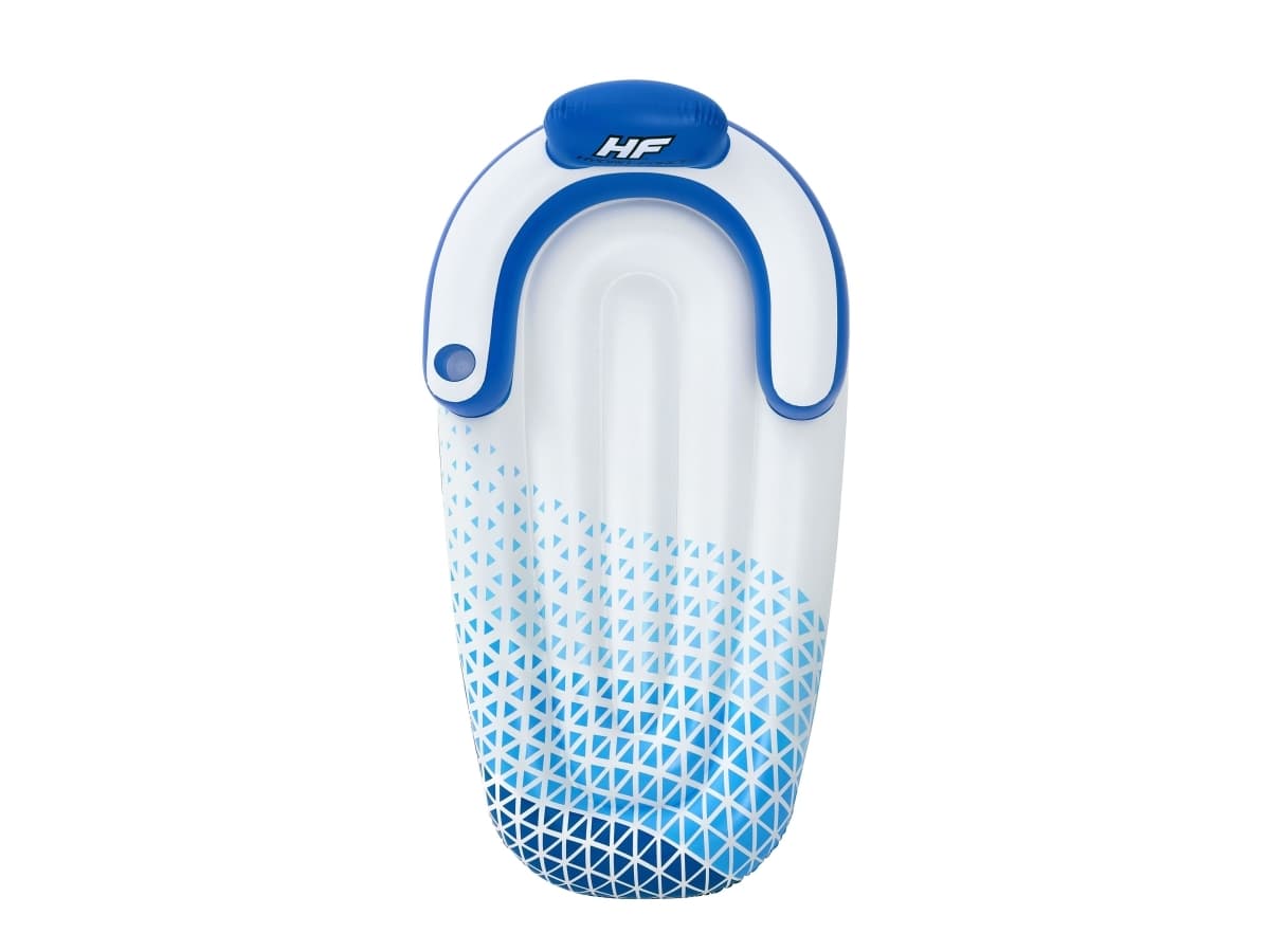 Bestway 43533, Sininen, Valkoinen, Kelluva lepotuoli, Kuvio, Mies/Nainen, 90 kg, 1 henkilö(t)