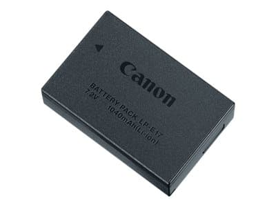 Canon LP-E17 - Akku - Li-Ion - 1040 mAh - EOS 200, 250, 800, 850, 9000, Kiss X10, Kiss X9i, M6, Rebel SL3, Rebel T7i, Rebel T8i, RP - EOS 200, 250, 800, 850, 9000, Kiss X10, Kiss X9i, M6, Rebel SL3, Rebel T7i, Rebel T8i, RP