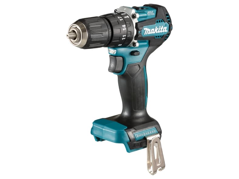 Makita DHP487Z, pistoolikahvallinen porakone, avaimeton, 1,3 cm, 1700 rpm, 3,6 cm, 1,3 cm - SOLO