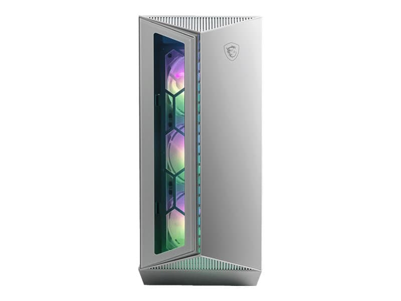 MSI CAS MPG GUNGNIR 110R WHITE, Midi Tower, PC, Valkoinen, ATX, mikro ATX, Mini-ITX, Metalli, Pelaaminen