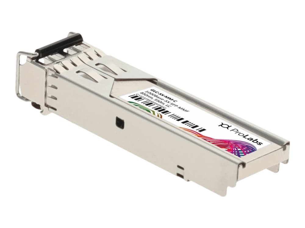 ProLabs GLC-SX-MM-C - SFP (mini-GBIC) transceiver modul - GigE, Fibre Channel - 1000Base-SX, Glasfiberkanal - LC multimodus - op til 550 m - 850 nm - for Cisco 38XX ASA 55XX Catalyst ESS9300 Integroitu palvelureititin 11XX