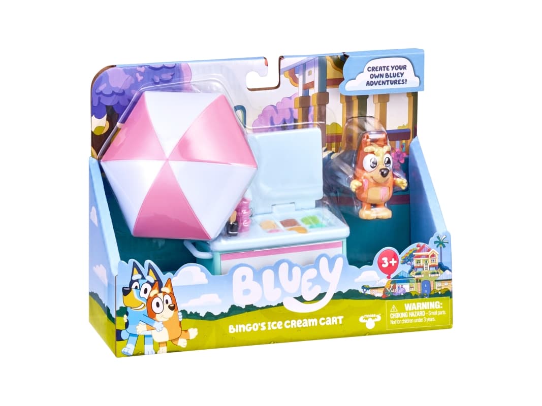 Bluey ICE CREAM CART SET