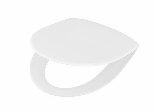 IFØ Ifö Ifö Spira valkoinen WC-istuin, jossa on kromattu istuinkannatin, jossa on Soft Close ja Quick Release tai kiinteä kiinnitys