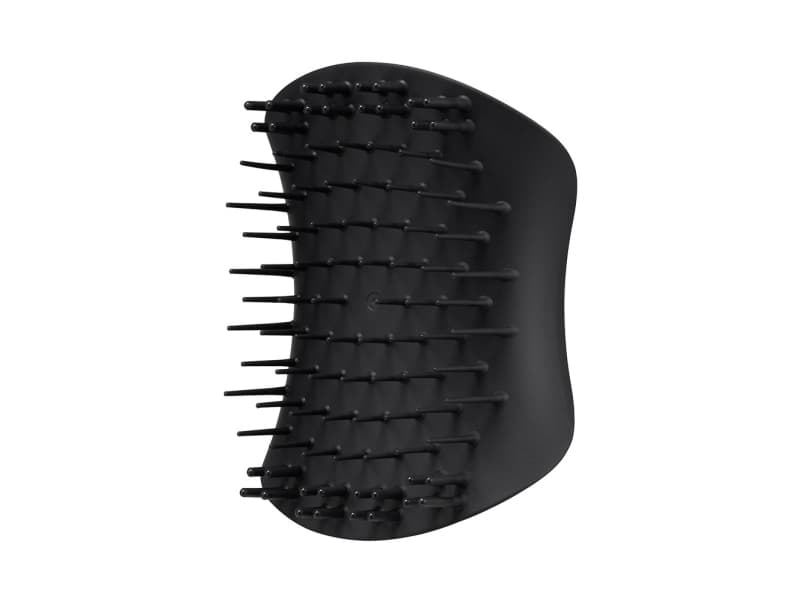 Tangle Teezer The Scalp Exfoliator & Massager, Onyx Black -kuorinta- ja hierontalaite, Onyx Black