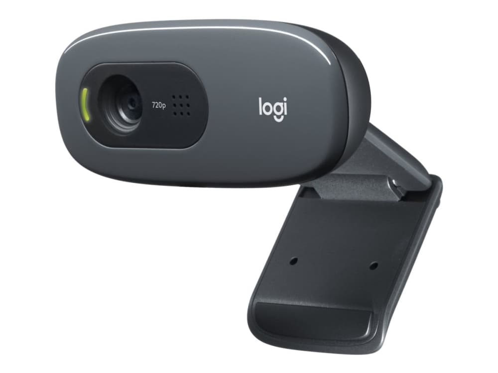 Logitech 960-000584, 3 MP, 1280 x 720 pikseliä, 720p, 55°, USB, Harmaa, Tummanharmaa
