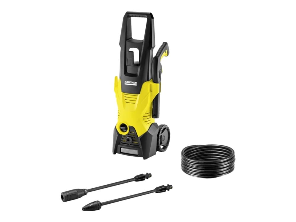 Kärcher K 3, Kompakti, Sähkö, 6 m, Korkeapaine, Musta, Keltainen, 380 l/h