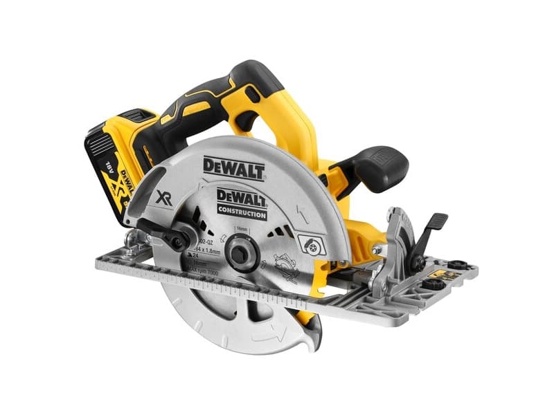 DEWALT 18V 184mm pyörösaha ilman akkua ja latauslaitetta TSTAK DCS572NT DCS572NT