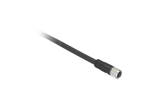 Anturikaapeli PUR M12 M12 8-nastainen naaras suora 10 metriä XZCP29P11L10