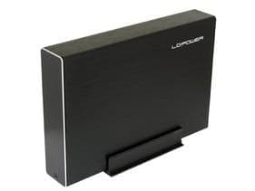 LC-Power LC-35U3-Becrux-C1, HDD-kotelo, 3.5, SATA, Serial ATA II, Serial ATA III, USB-liitettävyys, Musta