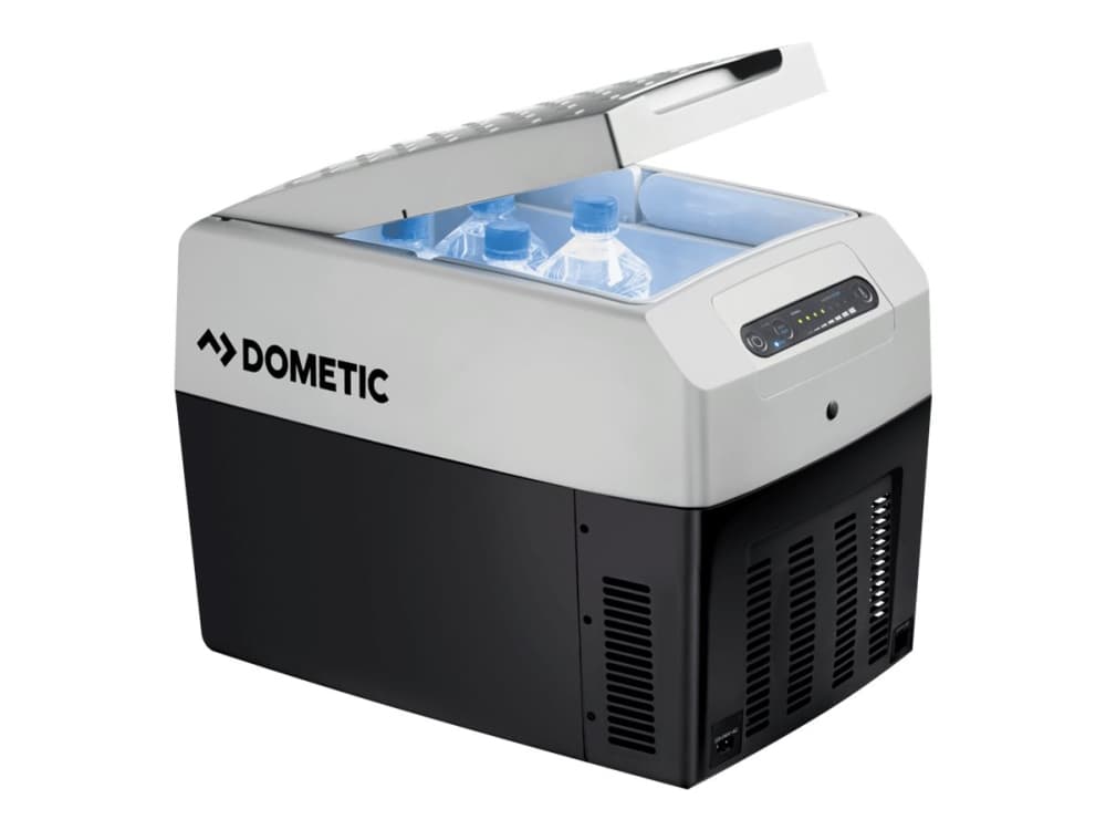 Dometic TropiCool TCX 14 - Kannettava jääkaappi - leveys: 30,3 cm - syvyys: 45 cm - korkeus: 32,8 cm - 15 litraa - E-luokka - harmaa