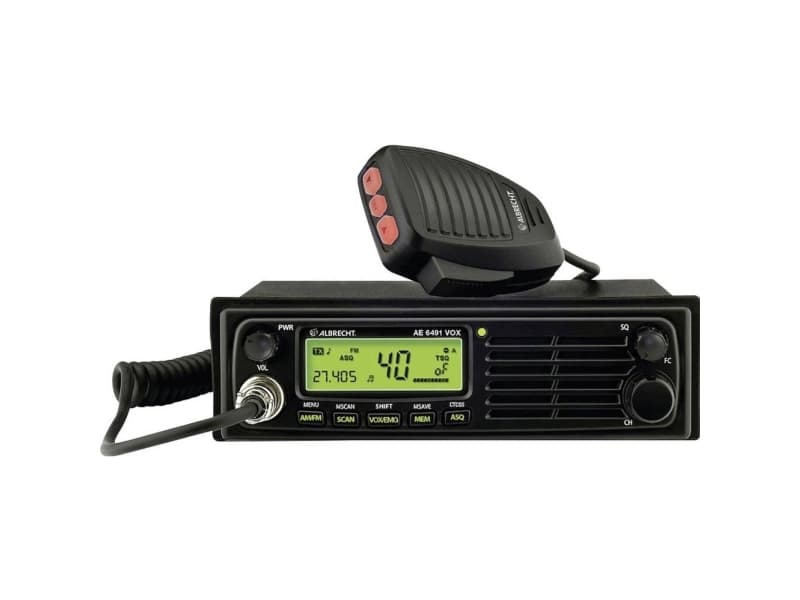 Autoradio Albrecht Albrecht AE 6491 VOX CB RADIO handsfree-toiminnolla 12/24V