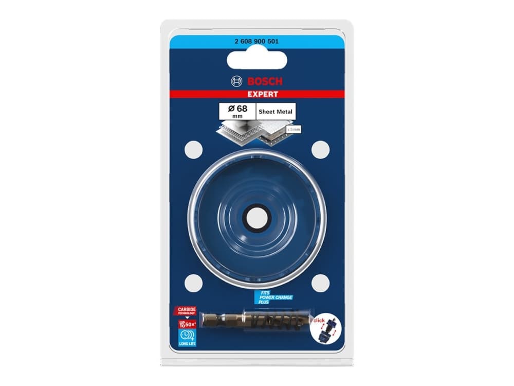 Bosch HULSAV POWERCHANGE SHEET CARBIDE 68MM