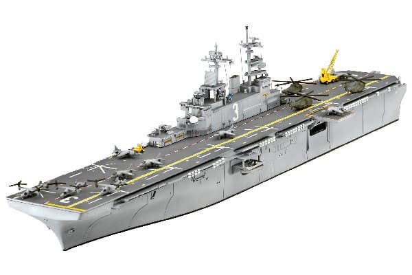 Modellsats Assault Carrier USS WASP CLASS 1:700