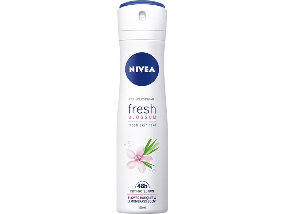 Nivea Deodorantti Fresh Blossom 48h spray damski 150ml