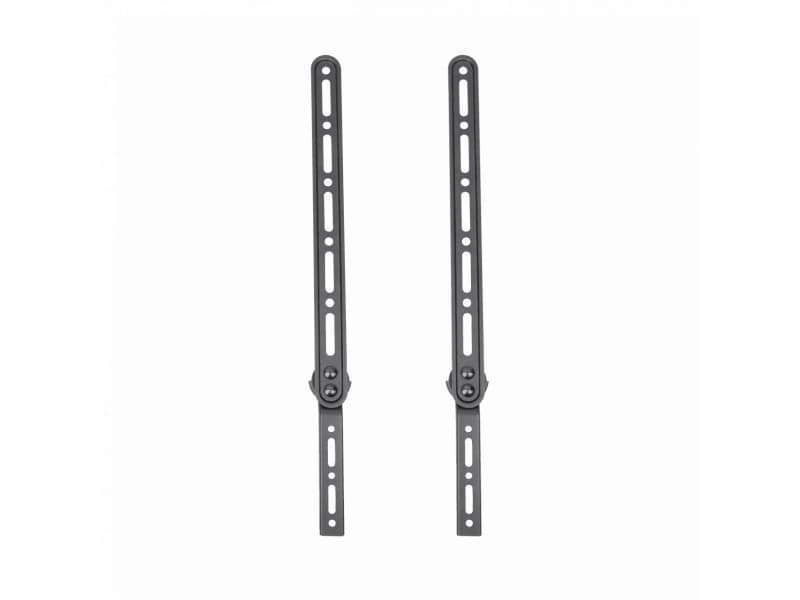 SBOX SB 41, Tv:n kiinnike, Seinä, 15 kg, Terästä, Musta, 75 x 75,600 x 400 mm, 51 cm