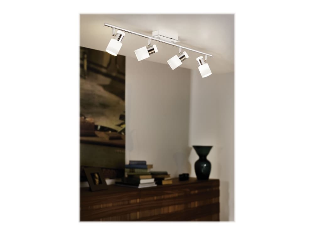 EGLO DAVIDA, GU10, 4 lamppu(a), LED, 20 W, 3000 K, Valkoinen