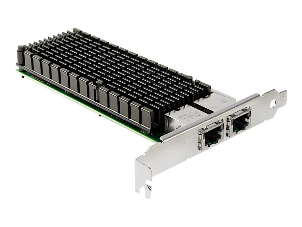 Inter-Tech ST-7214, PCIe, RJ-45, PCI 2.1, Musta, Hopea, PC, Passiivinen