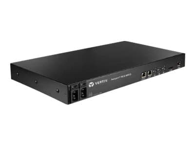 Avocent ACS 8000 Serial Console ACS8016DAC - Konsolipalvelin - 16 porttia - GigE, RS-232, RS-422, RS-485 - 1U - telineasennettava
