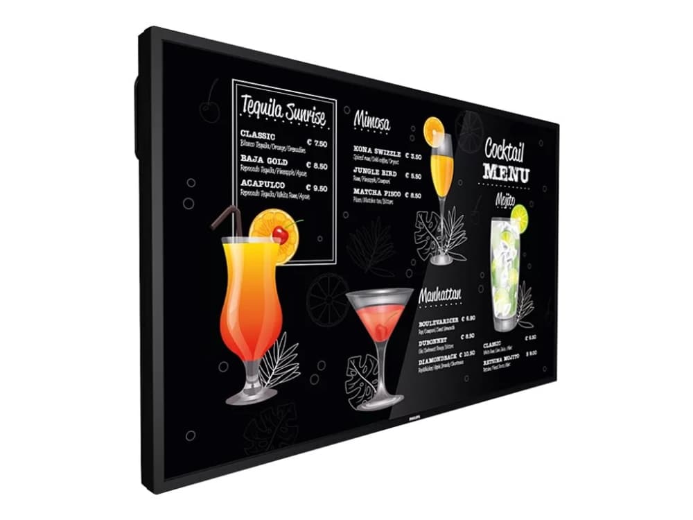 Philips 50BDL3117P/00, 127 cm (50), 3840 x 2160 pikseliä, 4K Ultra HD, LCD, Musta