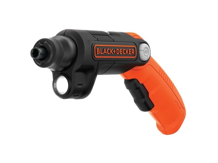 Black & Decker BDCSFL20C-QW, ruuvimeisseli, pistooli/suora kahva, musta, oranssi, 5,5 Nm, akku, 3,6 V