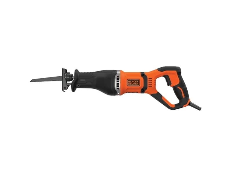 Black & Decker BES301-QS, Musta, Oranssi, 2800 spm, AC, 750 W, Metallisahanterä, Puusahan terä, 1 kpl