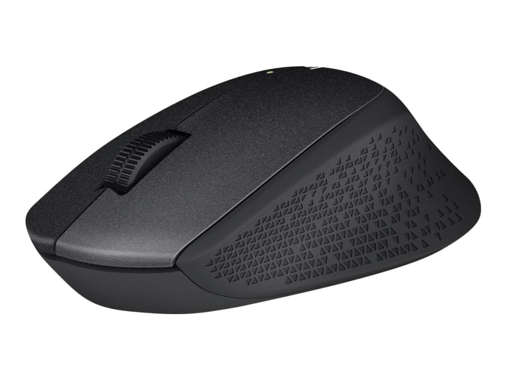 Logitech M330 Silent Plus, Oikeakätinen, Mekaaninen, Langaton RF, 1000 DPI, Musta