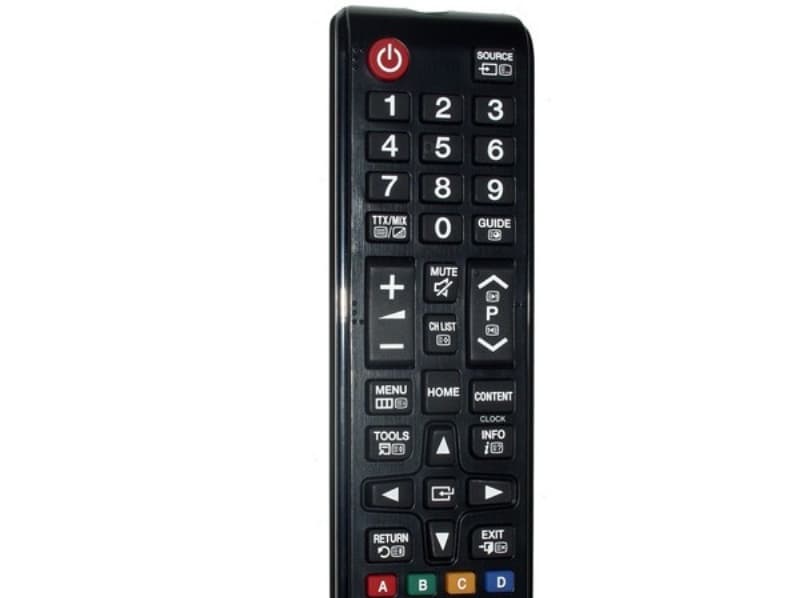 Samsung AA59-00818A, TV, IR Langaton, Painikkeiden painaminen, Musta