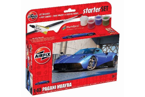 Airfix Pagani Huayra maaleineen