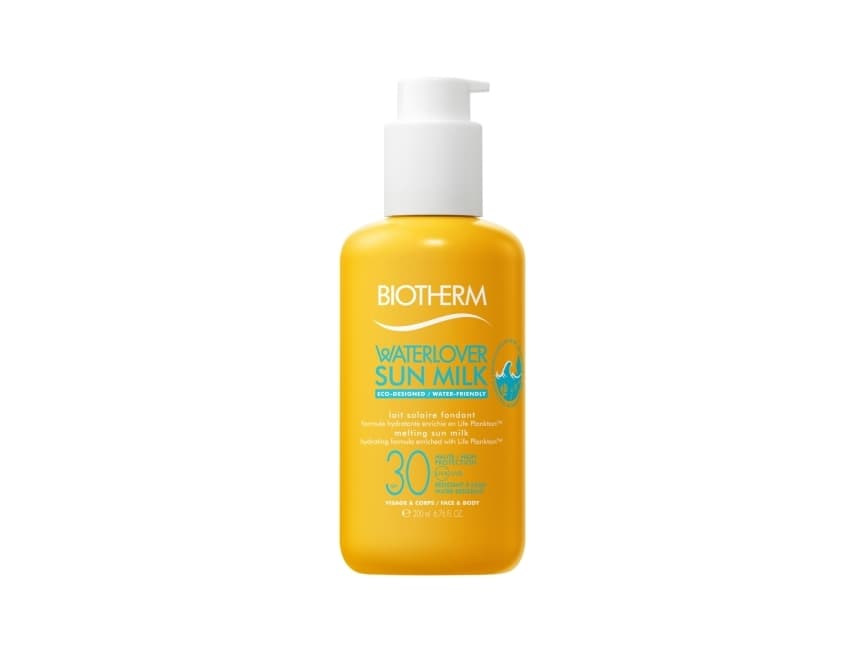 Biotherm Water Lover, Aurinkomaito, Kasvot & vartalo, 200 ml, Pullo, Kosteuttava, Universaali