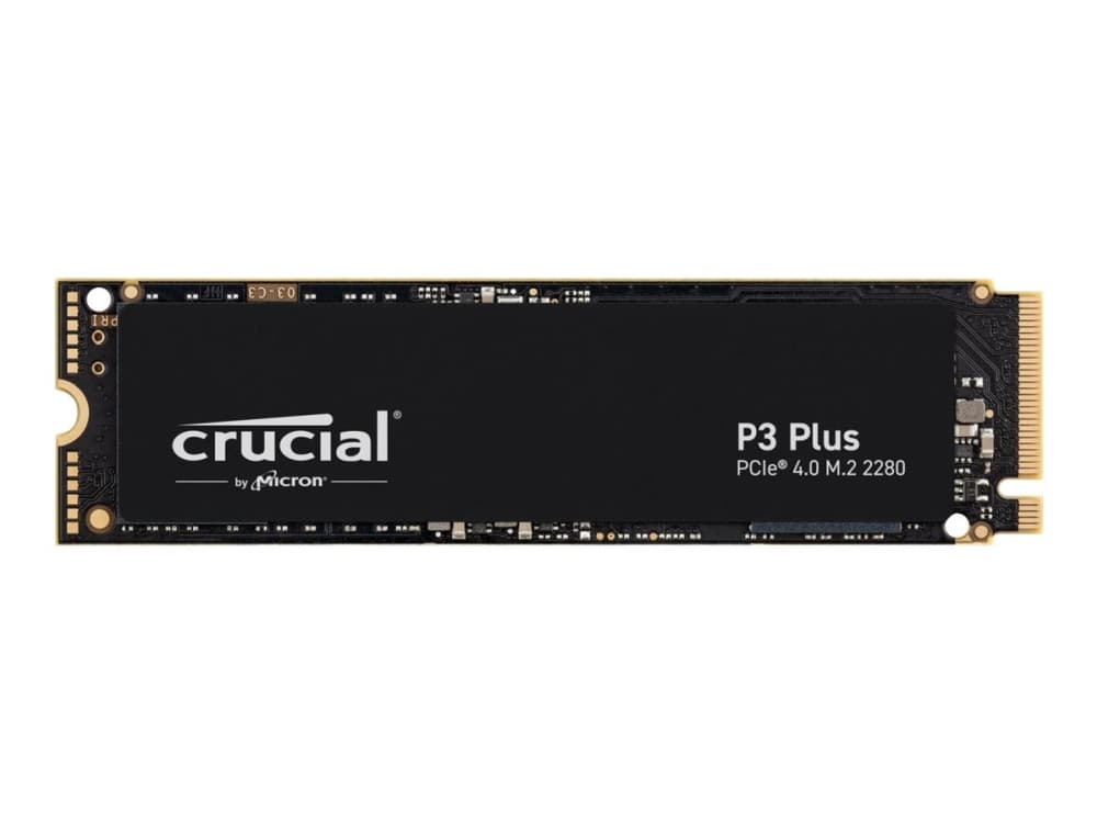 Crucial P3 Plus - SSD-levy - 2 TB - sisäinen - M.2 2280 - PCIe 4.0 (NVMe)