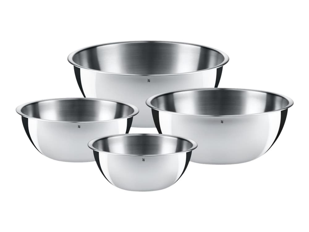 WMF Keittiökulhosarja 4-osainen Gourmet - Kulhosarja - Pyöreä - Ruostumaton teräs - Ruostumaton teräs (06.4570.9990)