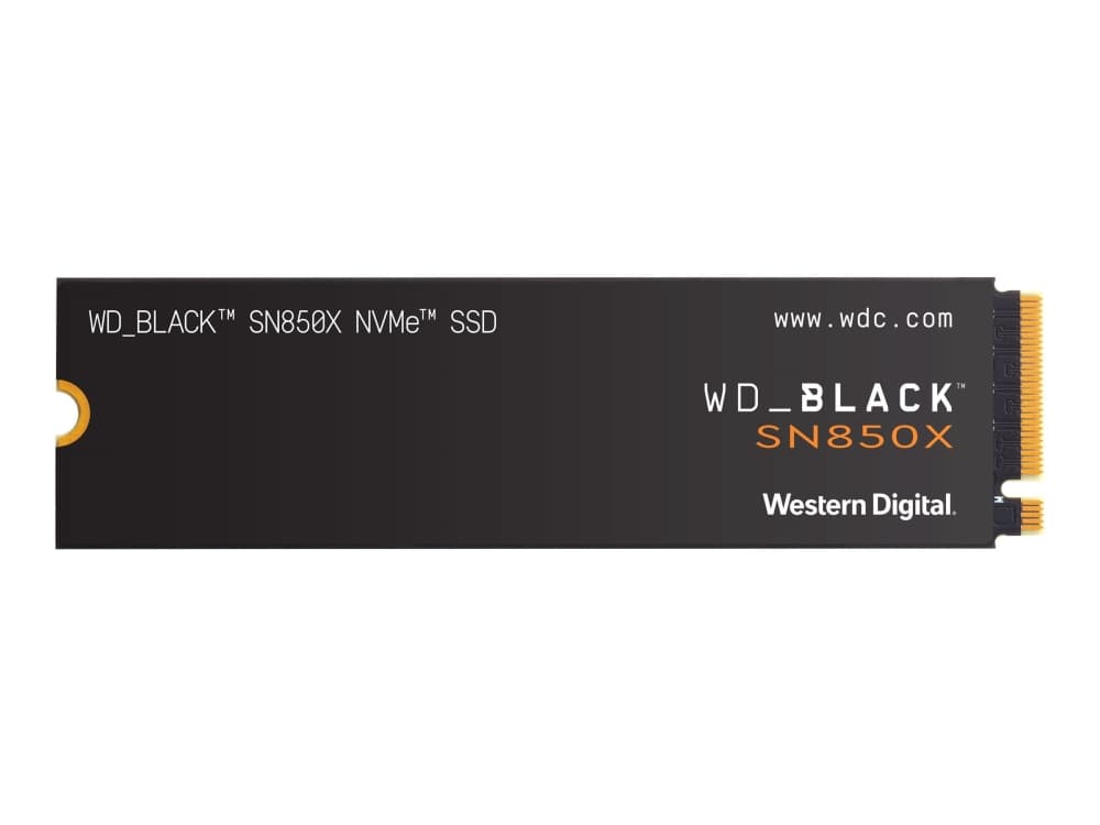 WD_BLACK SN850X NVMe SSD WDBB9G0040BNC - SSD - 4 TB - sisäinen - M.2 2280 - PCIe 4.0 (NVMe) - lajittelu