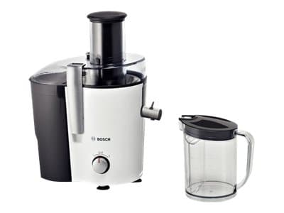 Bosch MES25A0, Keskipakoinen mehustin, Musta, Valkoinen, Musta, Hopea, Vaihe, 2 L, 1,25 L