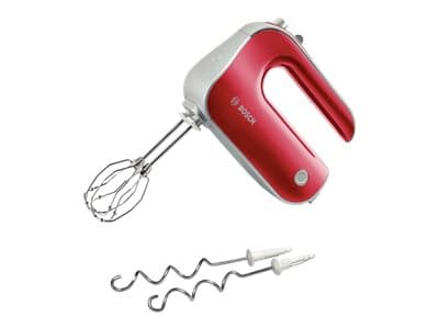 Bosch MFQ40303, Käsisekoitin, Punainen, Hopea, Sekoitus, 1,4 m, Vipu, 500 W